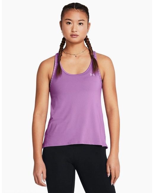 Under Armour Purple Armour Knockout Tank Top
