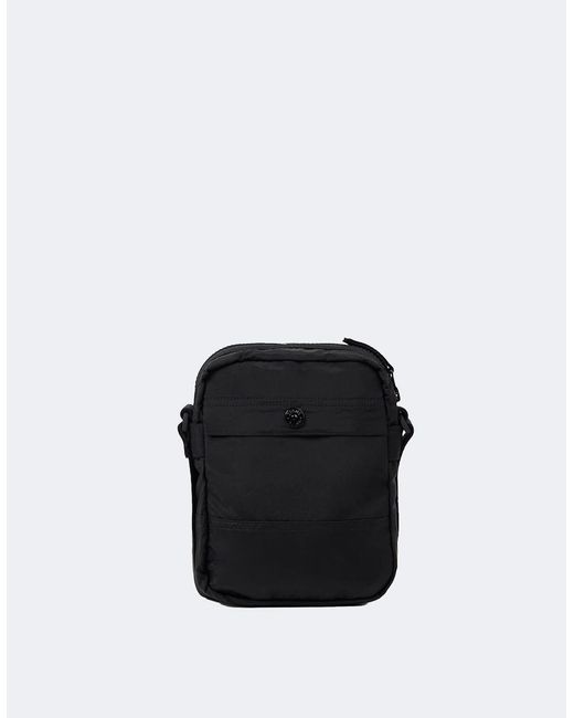 Stone Island Black Cross Bodybag 9200015 for men