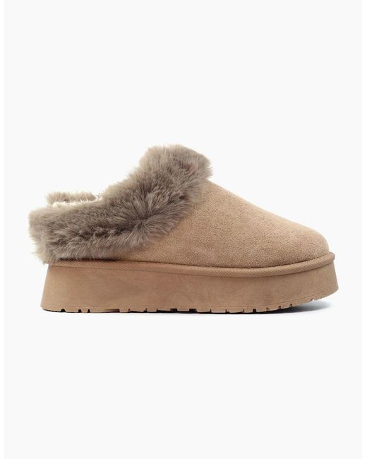 Lunar Brown Nissi Slippers