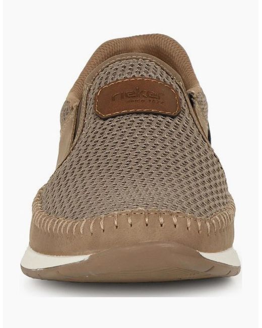 Rieker Brown Mantle Shoes for men
