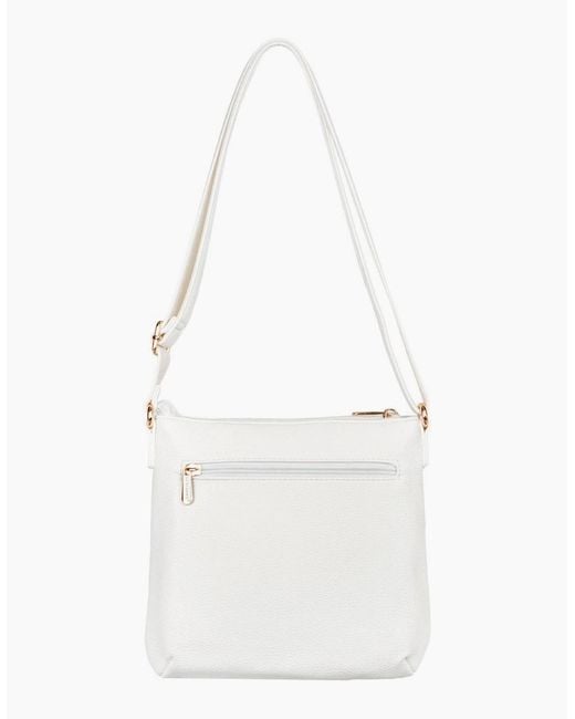 David Jones White Boat Ii Messenger Bag