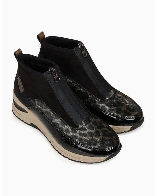 Rieker Black Athens Ankle Boots