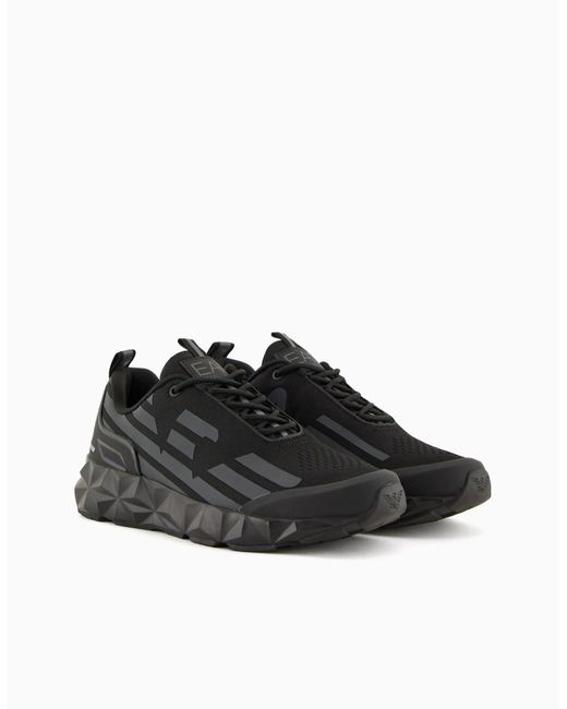 EA7 Black Ultimate C2 Kombat Sneaker for men