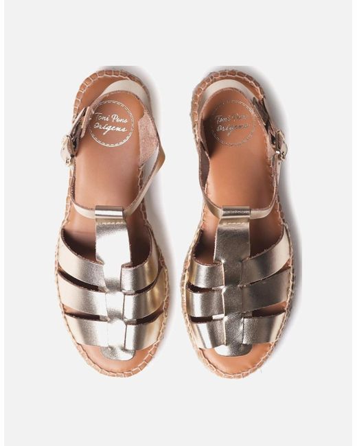 Toni Pons Metallic Emma Sandals