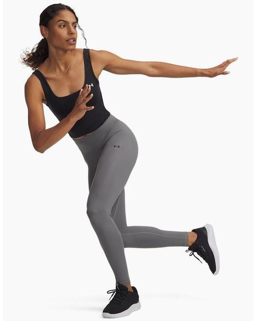 Under Armour White Armour Ua Motion Leggings