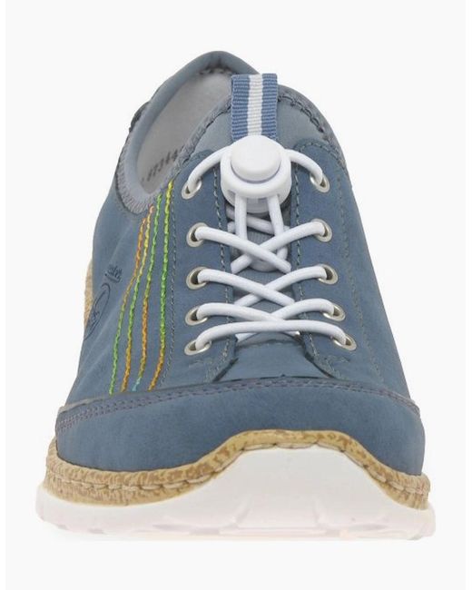Rieker Blue Ripple Trainers