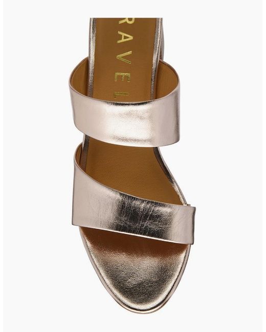 Ravel Brown Lund Heeled Sandals