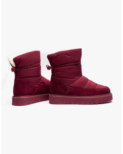 Hush Puppies Red Hush Puffies Classic Slippers Merlot