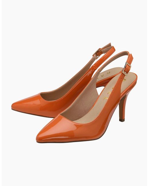 Ravel Brown Kavan Slingback Court Shoes