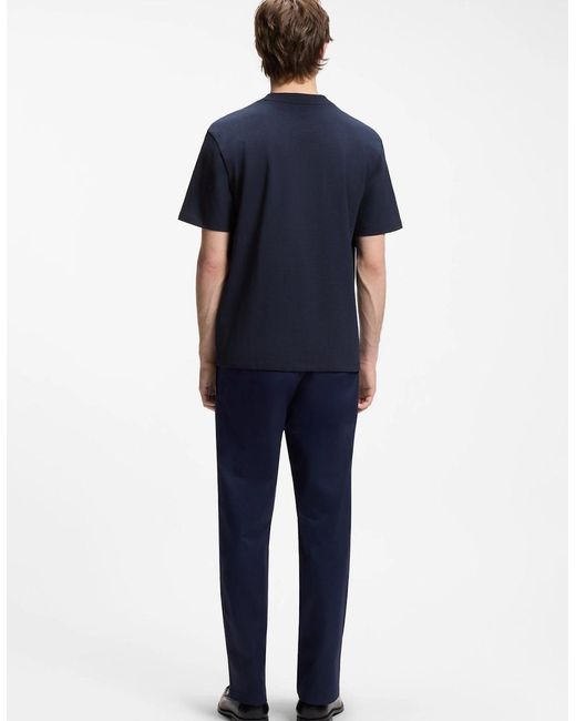 Boss Blue Hugo Dapolino T-Shirt S2-26 406 Dk for men