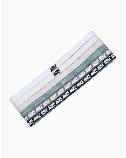 Nike Metallic Printed Flex Classic Headband (Pack Of 6)