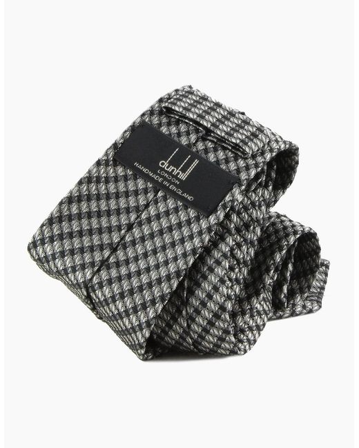 Dunhill Metallic Tie for men