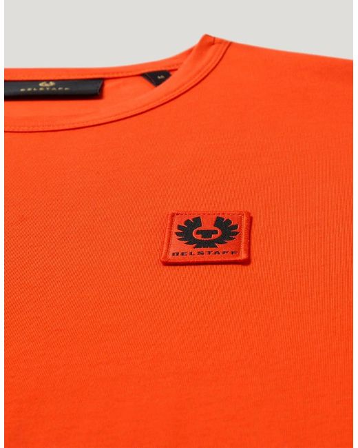 Belstaff Orange T-Shirt A1-26 Rescue for men
