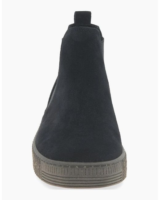 Gabor Black Lourdes Chelsea Boots