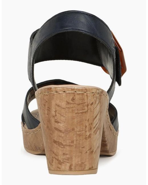 Rieker Black Vital Sandals