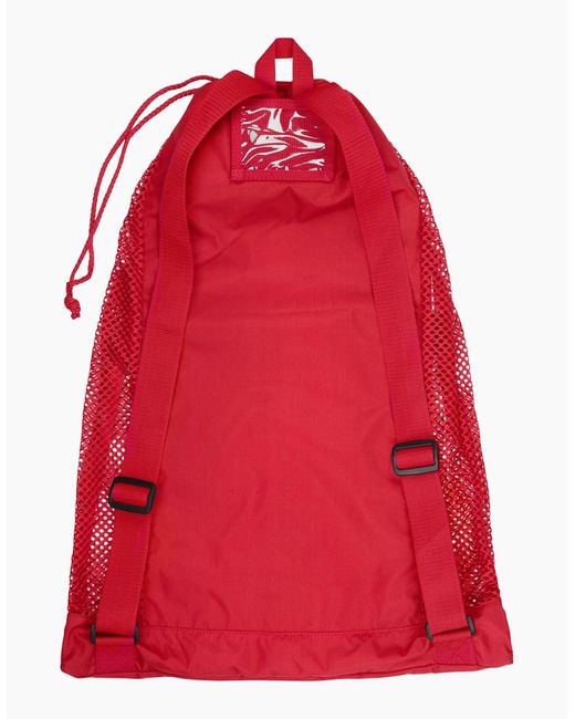 Speedo Red Mesh Ventilated Swim Bag