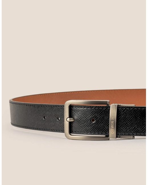 Oswin Hyde Natural Claud Reversible Tan for men