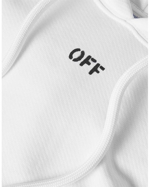 Off-White c/o Virgil Abloh White Overhead Hoodie for men