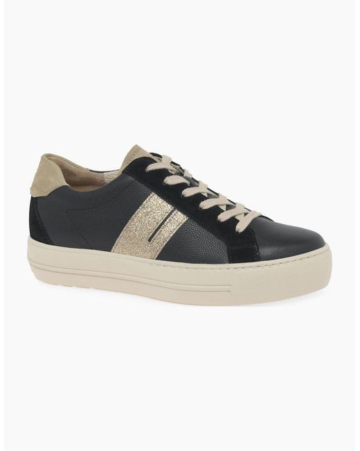 Paul Green Black Lulu Trainers
