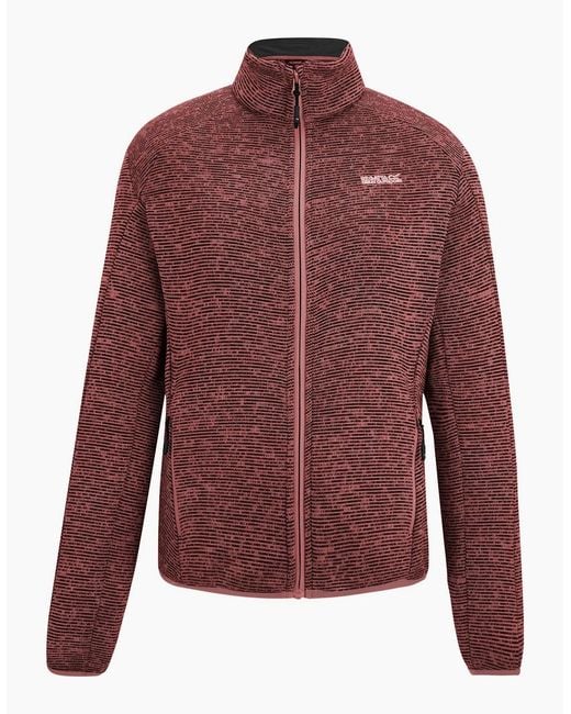 Regatta Red Ladies Newhill Full Zip Fleece Jacket