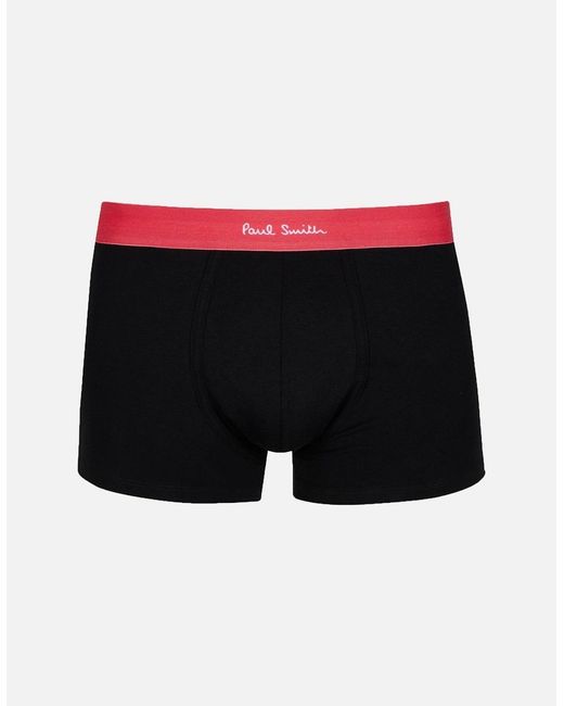 Paul Smith Black Bright Band Stretch Boxers for men