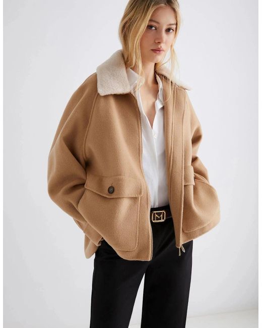 Marella Natural Gettone Coat