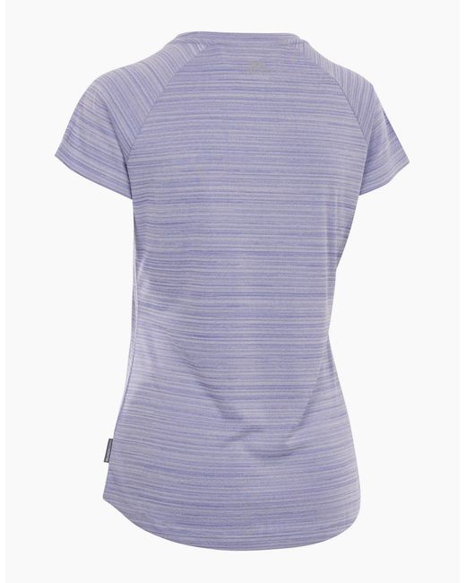 Trespass Purple Ladies Vickland Tp75 Active T-Shirt