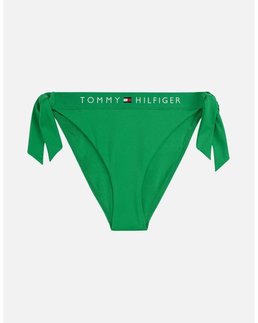 Tommy Hilfiger Green Th Original Bikini Bottoms, Radiant