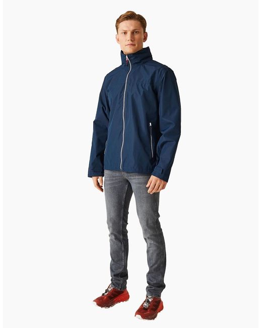 Regatta Blue Professional Waterproof Soft Shell Jacket for men