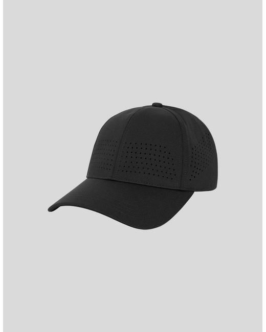 Lyle & Scott Black Ventilated Performance Cap for men