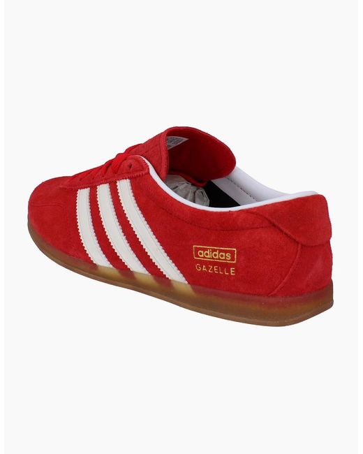 adidas Originals Gazelle Lo Pro Trainers Sneakers Jr5744 in Red | Lyst UK