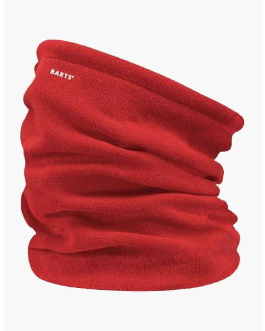 Barts Red Fleece Col Scarf for men