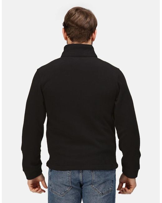 Regatta Black Professional Full Zip Fleece Jacket for men