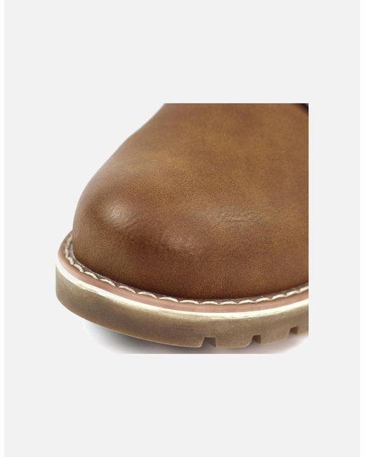 Lunar Brown Tabasco Ankle Boots