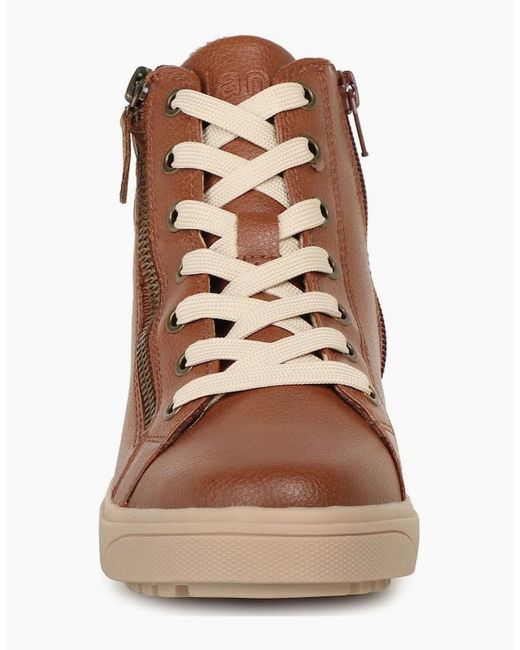 Softline Brown Philadelphia Ankle Boots