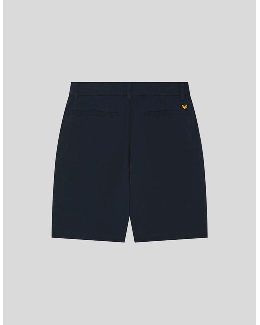 Lyle & Scott Green Course Stretch Chino Shorts for men