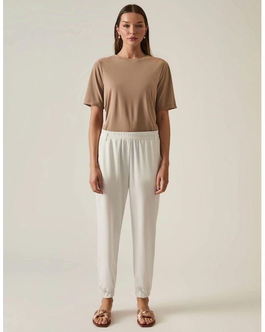 James Lakeland Natural Jersey Joggers