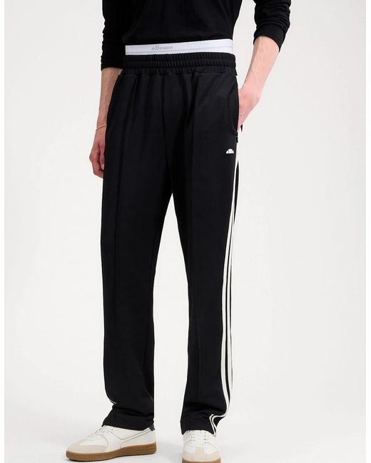Ellesse Black Latucci Track Pant for men