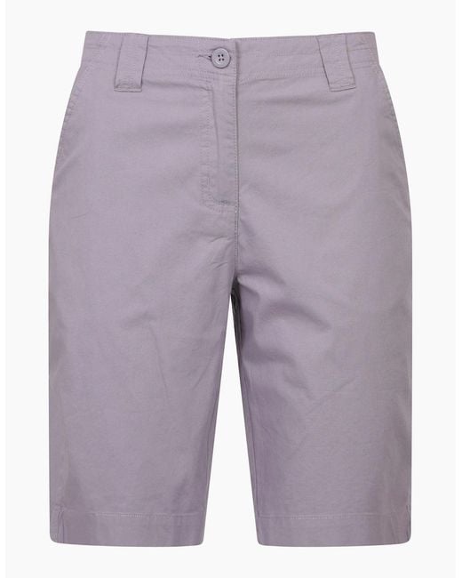 Mountain Warehouse Purple Ladies Coast Stretch Shorts