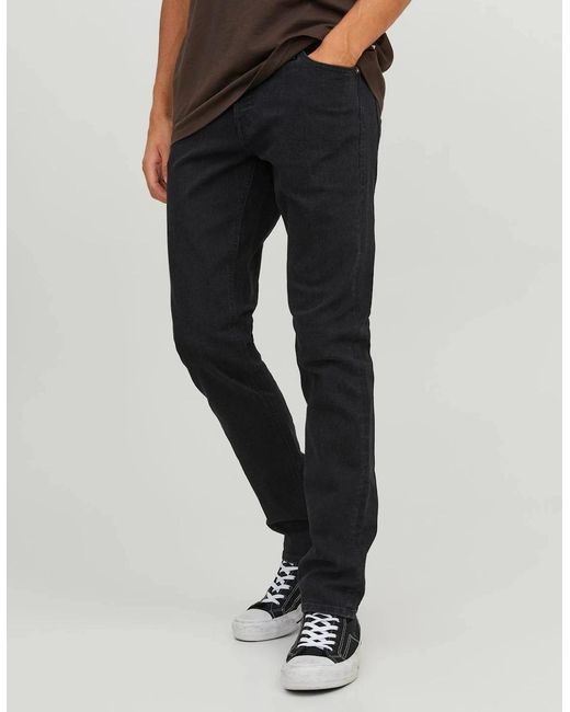Jack & Jones White Glenn Original 356 Slim Fit Jeans for men