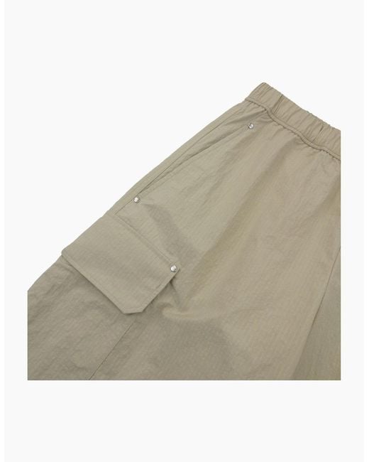 Moose Knuckles Gray Fielding Parachute Pants Tan for men