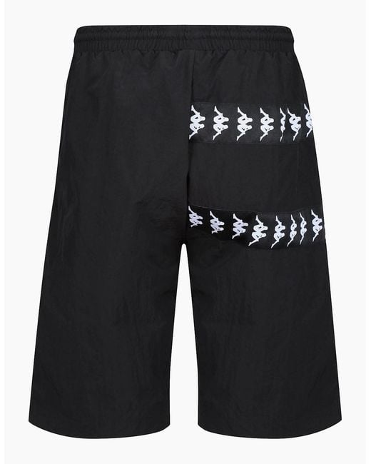 Kappa Black Banda Efar Shorts for men