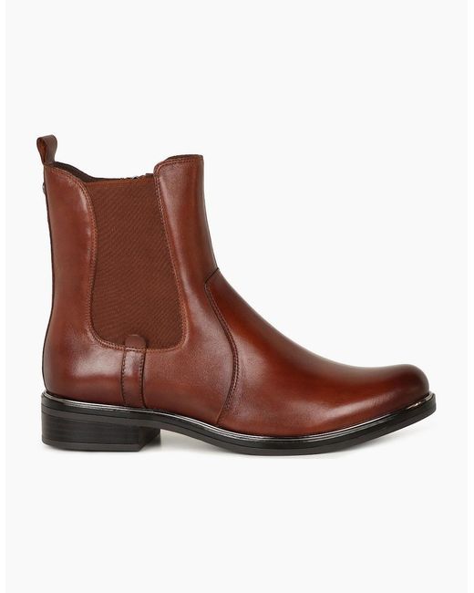 Caprice Brown Lucy Chelsea Boots