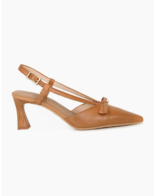 Hispanitas Brown Giorgia Open Court Shoes