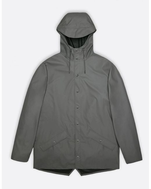 Rains Gray Jacket