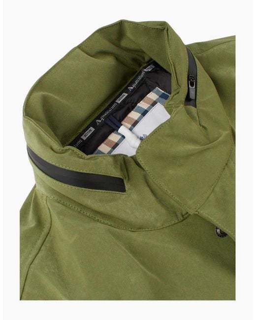 Aquascutum Green Active Field Jacket for men