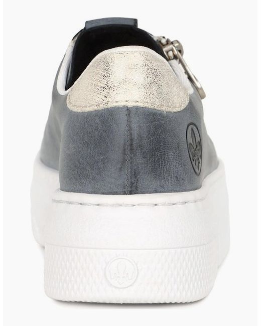 Rieker Gray Fascinate Trainers