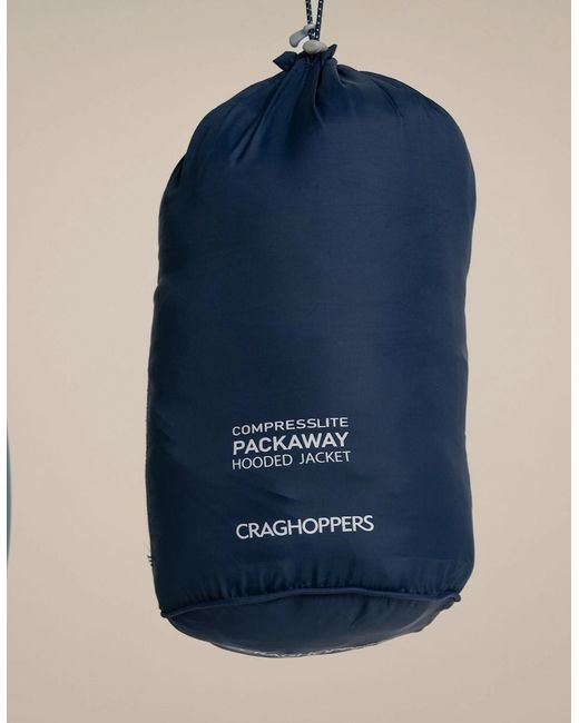 Craghoppers Blue Ladies Compresslite Ix Insulated Hooded Jacket