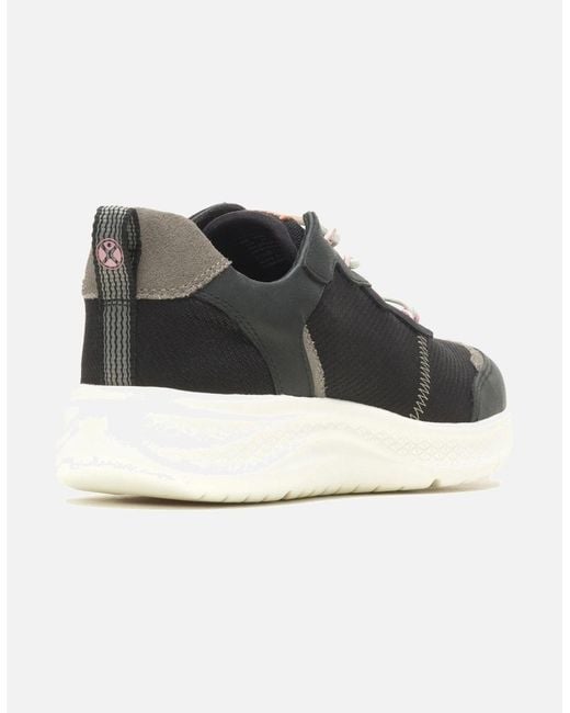 Hush Puppies Black Elevate Bungee Lace