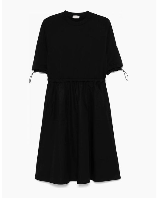 Moncler Black Mid Length Dress